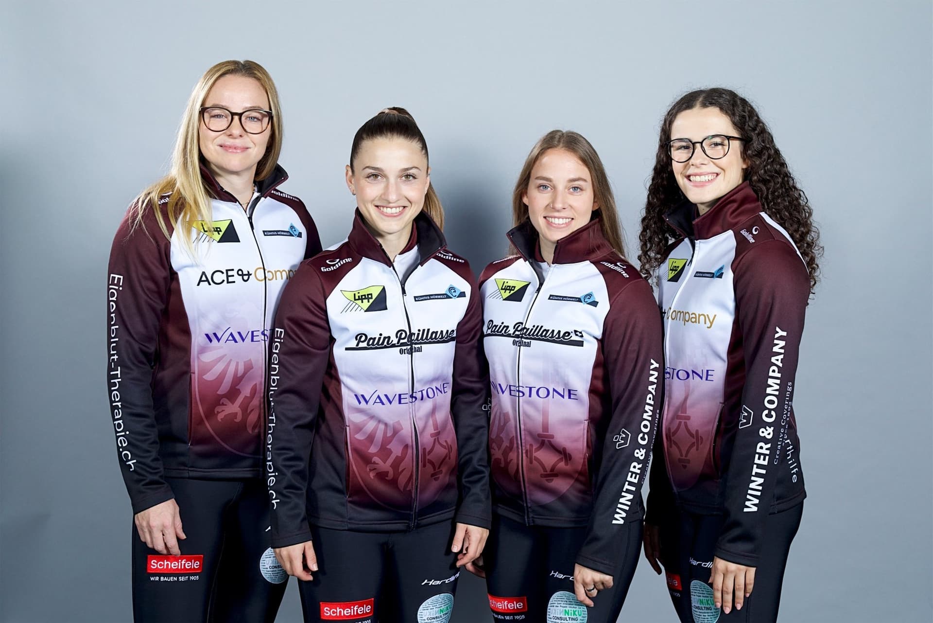 Team Pätz / Team Genève beim internationalen Curlingturnier
